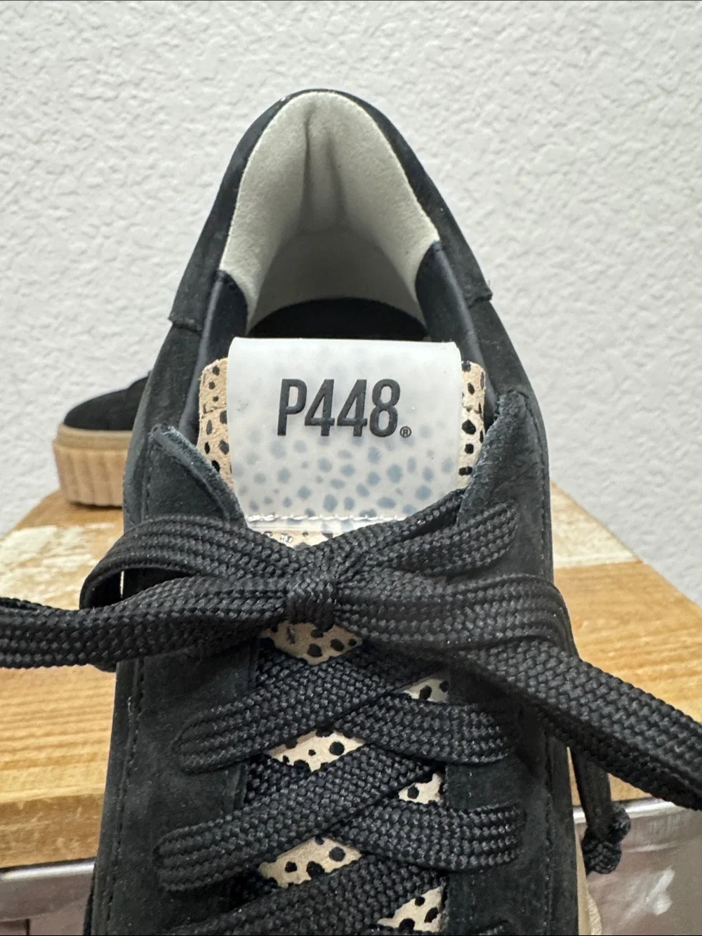P448 Women’s Black  Creeper Size 38/7.5/8 NEW